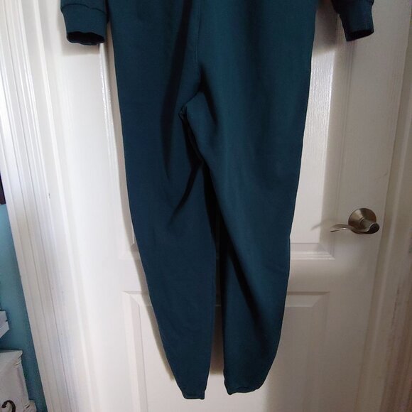 Savage Fenty Forever Savage Showgirl Hooded Onesie Hunter Green Snuggle L - Picture 10 of 14